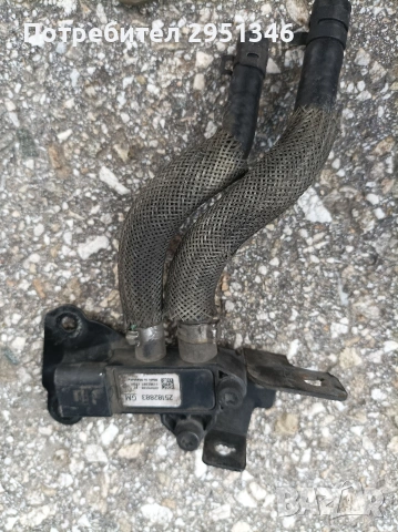  Сензор за налягане на DPF филтъра Chevrolet Captiva 25182883 Шавролет Каптива