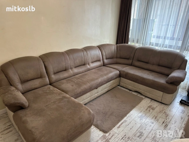 Диван разтегателен като нов , снимка 3 - Дивани и мека мебел - 53131008