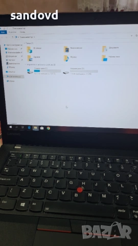 Разкошен лаптоп LENOVO T-470 цена 139 евро, снимка 4 - Лаптопи за дома - 53904016