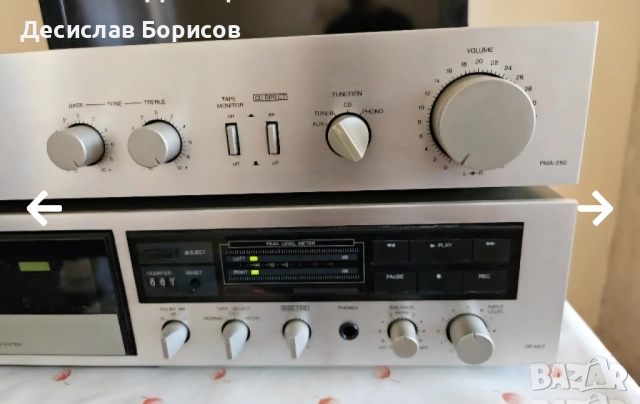 Denon усилвател+дек, снимка 4 - Аудиосистеми - 51915873