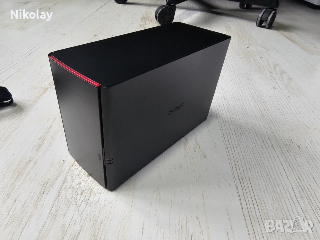 BUFFALO LinkStation LS220D 2TB NAS устройство, снимка 2 - Работни компютри - 53274540