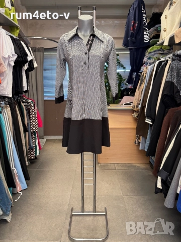 Кокетна рокля пепит , снимка 2 - Рокли - 51771021