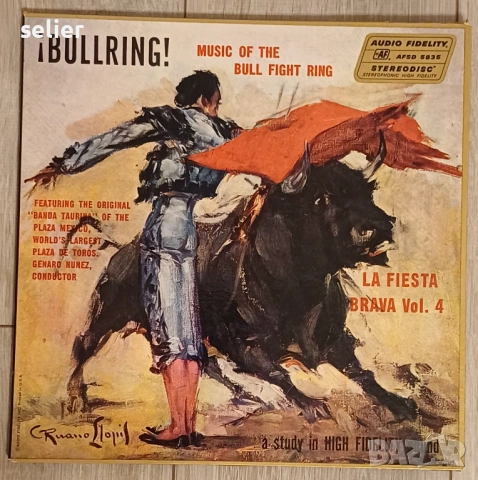 Banda Taurina ‎– ¡Bullring! Music Of The Bull Fight Ring, La Fiesta Brava Издание 🇺🇸 USA 1958г-GAT
