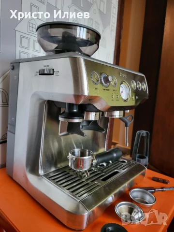Еспресо машина SAGE Barista Express Кафемашина с кафемелачка, снимка 6 - Кафемашини - 51402317