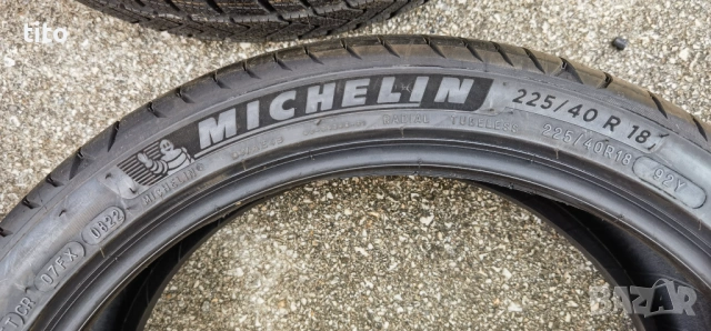 Чисто Нови 225 40 18 Michelin, снимка 5 - Гуми и джанти - 53992449