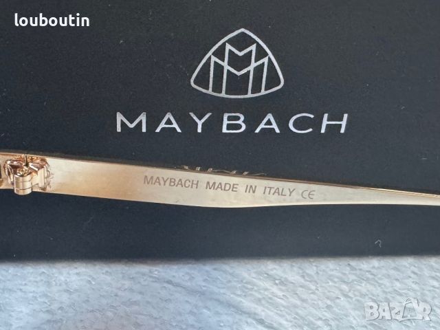 Maybach 2024 мъжки слънчеви очила авиатор 6 цвята, снимка 15 - Слънчеви и диоптрични очила - 45513078