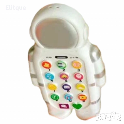 Детски музикален телефон "Космонавт" – Вашият малък изследовател на звуци и светове, снимка 3 - Други - 52785920