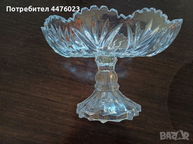 Кристални фруктиери, снимка 2 - Декорация за дома - 52927832