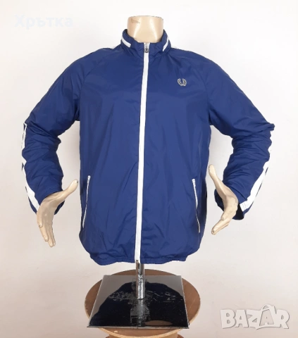 Fred Perry Windbreaker - Oригинално мъжко тънко яке размер L, снимка 2 - Якета - 53637732
