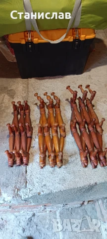 Дървени стенни ретро закачалки