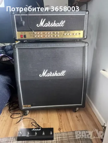 Marshall JCM 2000 TSL 100w / 25w с фуутстуич, снимка 3 - Китари - 47405824