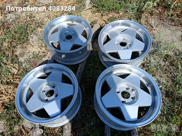 Borbet A 16ки 7 1/2 J H2 4x108 централен 63.3 Джанти за Форд, снимка 1 - Гуми и джанти - 47189207