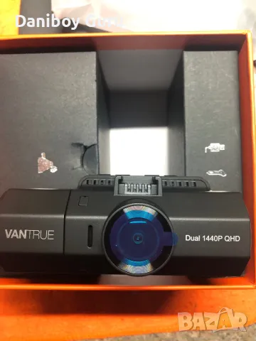 VANTRUE N2S 4K GPS Dashcam Night Vision IR, двойна 1440P предна и задна камера за кола, 24H двойно , снимка 10 - Аксесоари и консумативи - 48248680