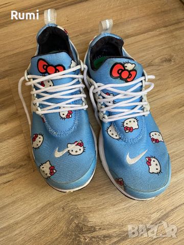 Оригинални маратонки Nike Air Presto Hello Kitty! 38,5 н, снимка 3 - Маратонки - 46816599