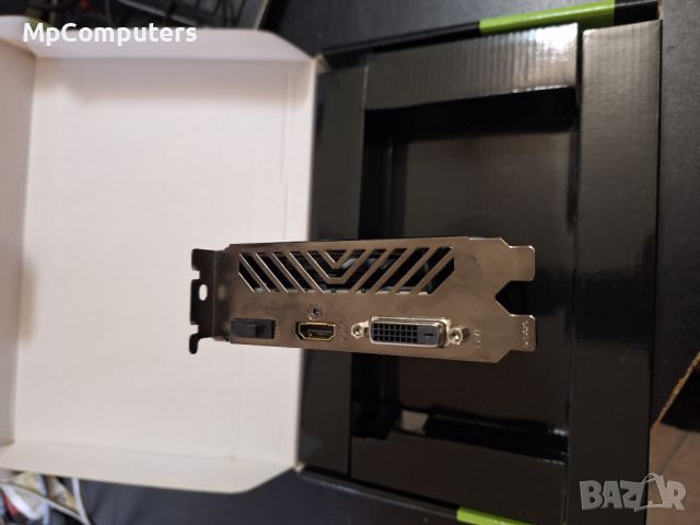 Продавам видео карта Gigabayte 1050Ti 4 Gb GDDR5 128 bit, снимка 2 - Видеокарти - 45416953