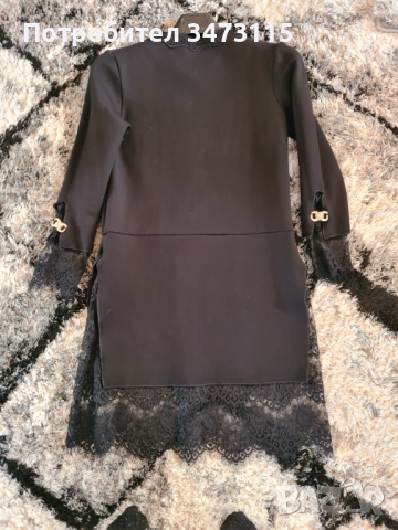 малка черна рокля-бутик "Caramella", снимка 2 - Рокли - 45009575