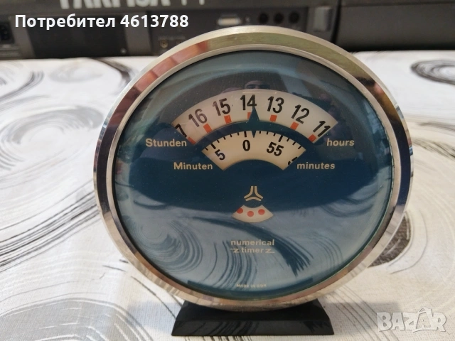 Ретро часовник таймер ГДР, снимка 2 - Колекции - 53838594