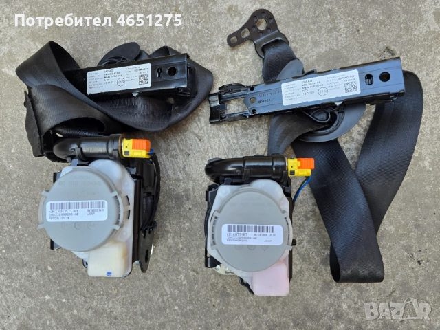 Предни предпазни колани ляв и десен за Volkswagen Tiguan 2 (2016-2020), снимка 3 - Части - 53067876