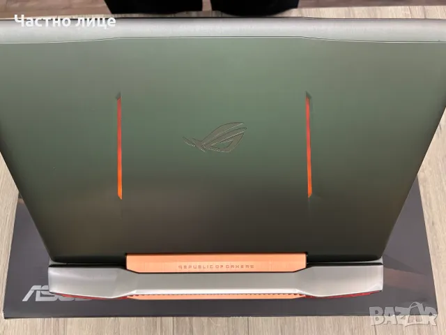 17" Геймърски лаптоп ASUS ROG G752VY много запазен, снимка 6 - Лаптопи за игри - 49359947