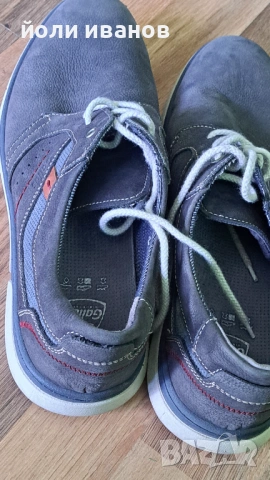 Gallus-немски кожени,шити градски обувки -45 номер, снимка 12 - Ежедневни обувки - 53778144