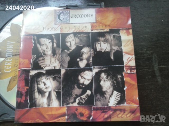 Ceremony – Hang Out Your Poetry оригинален диск, снимка 1 - CD дискове - 46556653