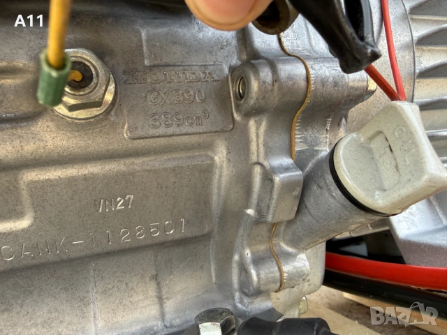 Бензонов трифазен  генератор / агрегат HONDA 6 Kw., снимка 4 - Други машини и части - 53757092