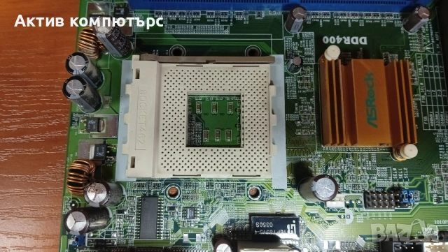 Дънна платка ASRock K7S8X R3.0 Socket A(462) за части или ремонт, снимка 3 - Дънни платки - 54055281