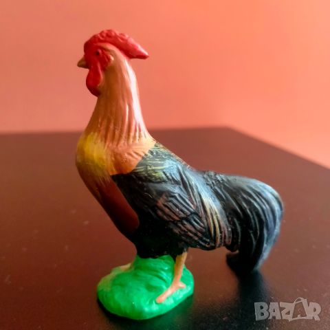 Колекционерска фигурка Schleich Rooster Chicken 1983 13014, 13011, 13018, снимка 16 - Колекции - 45933163