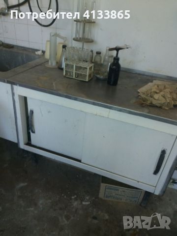 гербер, кухненски шкаф, кантар, алуминиева вана, мивка, казан, цистерна, помпа за мляко, шкаф-плот , снимка 2 - Друго търговско оборудване - 46249398