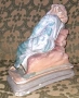 Стара гипсова фигура на малкия Исус който си почива , снимка 6