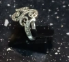 сребърен пръстен , снимка 4