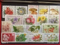 Стари пощенски марки от цял свят смесени ЦВЕТЯ,ГЪБИ за КОЛЕКЦИОНЕРИ 52012, снимка 1