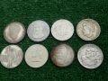  пълен лот сребърни соц монети от 5 лева от периода 1970-1976г, снимка 2
