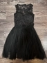 Официална черна рокля за момиче, снимка 3