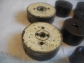 Немска боркорона за кръгли отвори от ф38мм до ф102мм Старо качество масивни, снимка 12