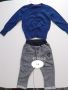 Ватирани дрешки 80-86 размер, снимка 1 - Комплекти за бебе - 45608220