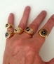 ЗЛАТНИ МЪЖКИ ПРЪСТЕНИ 14К. ПР.585- , снимка 4