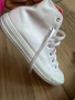 Оригинални кожени високи бели кецове Converse! 39 н, снимка 2