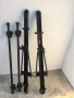 Продават се напречни греди 125см с 2бр стойки за велосипед, снимка 1