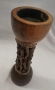 Дървен африкански свещник, снимка 4