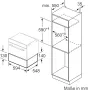 Многофункционално подгряващо чекмедже Bosch 90 x 14 см BIC630NS1, с транспортна забележка, снимка 3