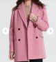 Кокетно палто в розово-елегантна визия , снимка 1 - Палта, манта - 45336772