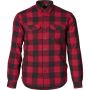 Мъжка риза Seeland - Canada, червено каре, снимка 1 - Екипировка - 45337992