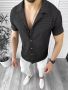 Мъжка риза с къс ръкав Витали модел 2024
