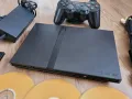 Хакнат Playstation 2 Slim + 5 Игри, снимка 6