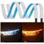 LED ленти силиконови за фарове с функция бягащ мигач дневни светлини, снимка 1
