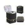 4650 Професионална чанта за маникюр на две нива – за 30 лака, с подвижен разделител от пяна и органа, снимка 3