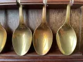 Красиви позлатени лъжички от Англия с пеперуди, снимка 13