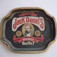 Ламаринен рекламен поднос уиски Jack Daniels , снимка 2 - Колекции - 45338683