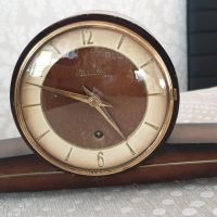 Стар малък немски настолен часовник, снимка 10 - Антикварни и старинни предмети - 45513775